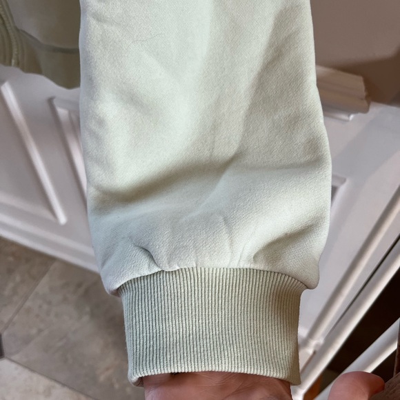 Comfort Mint Green Zip-Up Hoodie - Picture 8 of 14